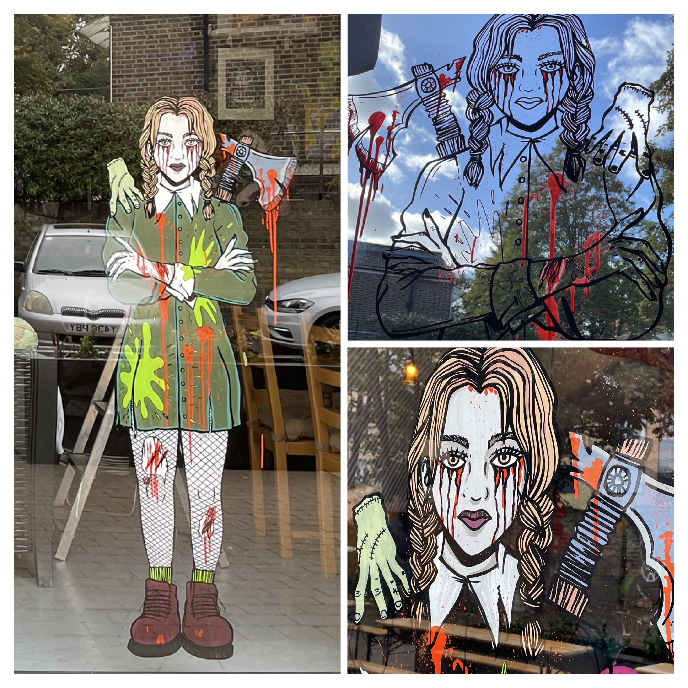 Window Splash Zombie Slayer